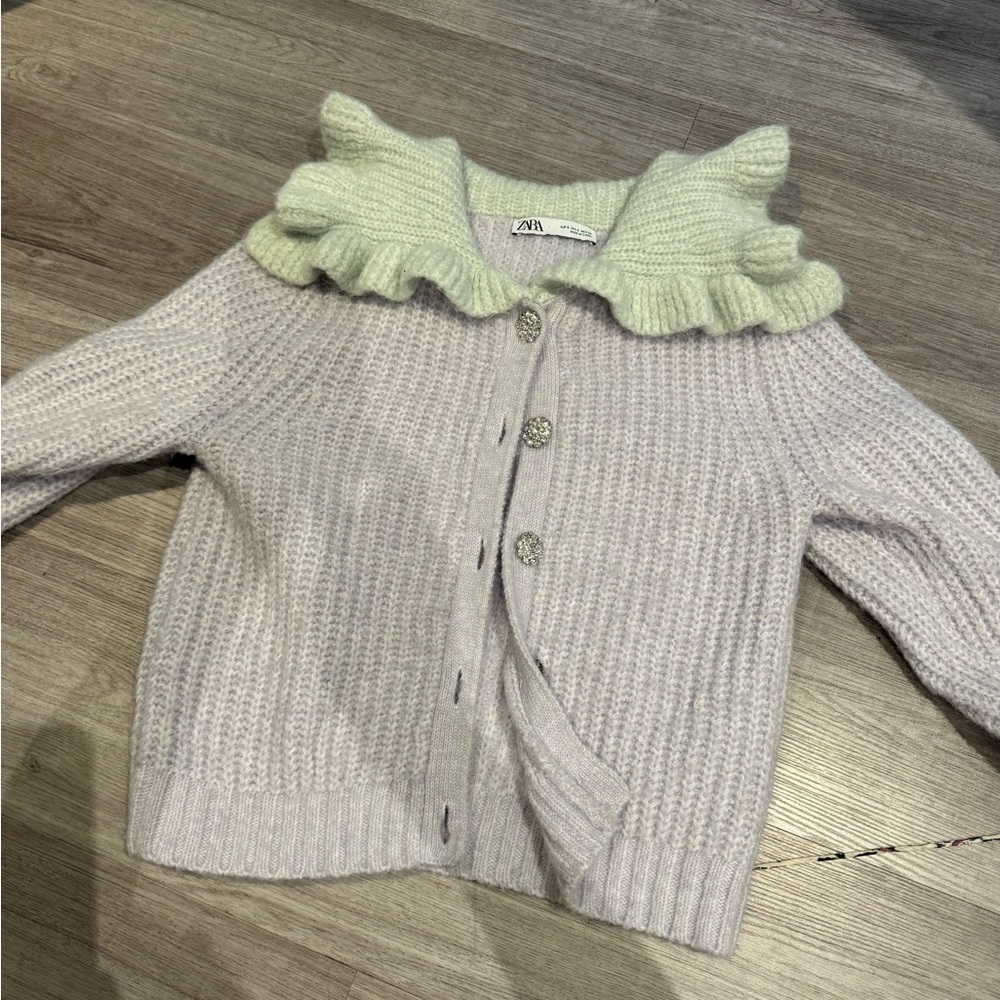 Zara Embellished Cardigan NWOT - Picture 2 of 2
